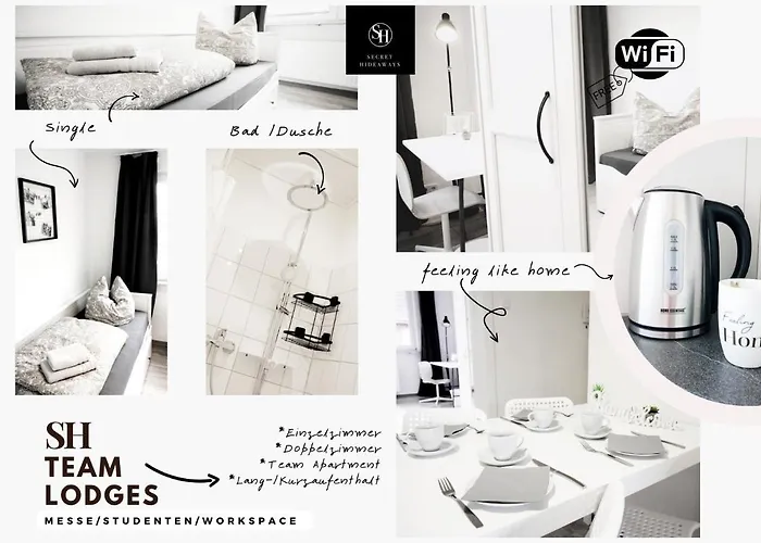 Sh Team 4 Für Max 19 Personen L Monteure L Messe L Business Apartamento Duisburg