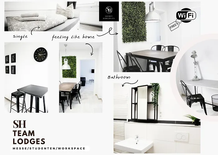 Apartamento Sh Team 4 Für Max 19 Personen L Monteure L Messe L Business *